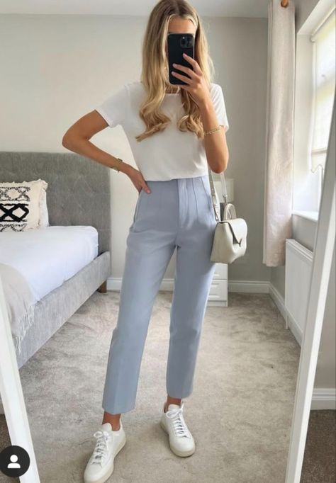 Office Casual Outfit, Office Outfits Women, Business Casual Outfits For Work, Casual Day Outfits, Summer Work Outfits, Elegante Casual, Mode Casual, Stylish Work Outfits, Business Outfit