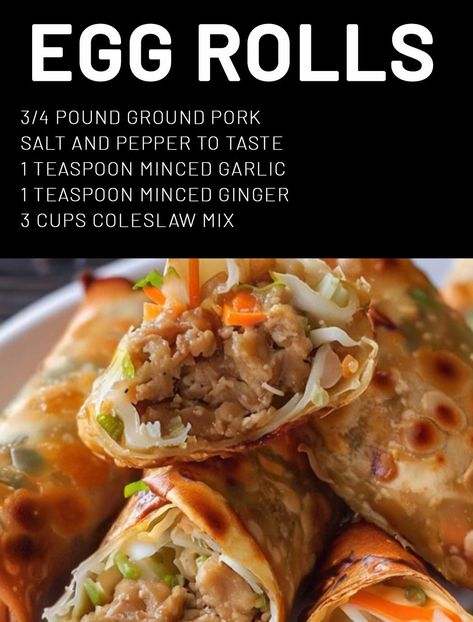 Egg Rolls Recipe Egg Roll Recipes Pork, Authentic Pork Egg Rolls, Authentic Chinese Egg Rolls, Chinese Food Egg Rolls, Chinese Food Recipes Egg Rolls, Classic Chinese Egg Rolls, Chinese Egg Rolls, Egg Rolls Recipe, Homemade Egg Rolls