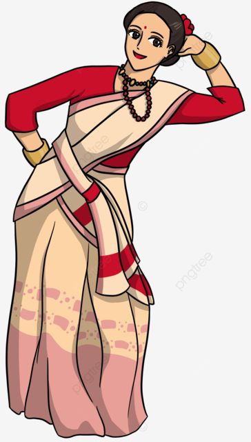 Bihu Dance Illustration, Bohag Bihu Drawing, Assam Illustration, Bihu Dance Photography, Kati Bihu, Assam Culture Art, Assam Culture, Bihu Assam, Bohag Bihu