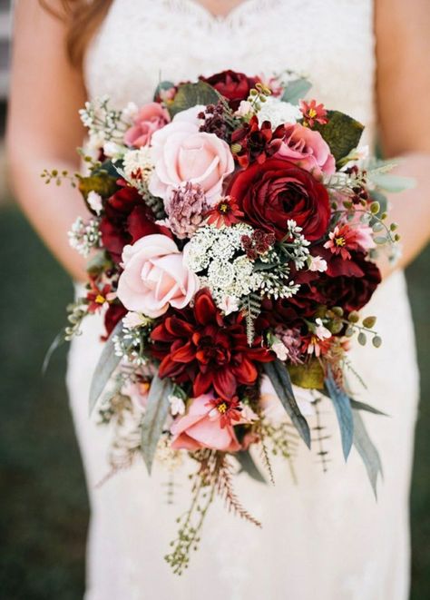 Maroon And Pink Wedding Bouquet, Burgundy Peony Bridal Bouquet, Maroon And Pink Flowers, Maroon And Pink Bouquet, Burgundy And Blush Bridal Bouquet, Pink And Maroon Wedding, Maroon Wedding Bouquet, Maroon And Pink Wedding, Burgundy And Blush Bouquet