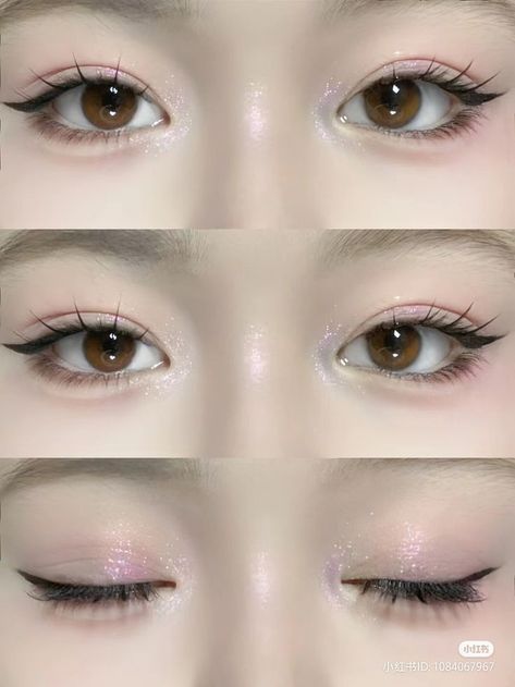 Korean Makeup Trends, Membentuk Alis, Douyin Makeup, Soft Makeup Looks, Doll Eye Makeup, Korean Eye Makeup, Ulzzang Makeup, Image Swag, Ethereal Makeup