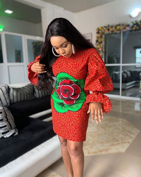 Ankara Short Gowns Classy, Short Gowns Classy, Trending Ankara Gowns, Ankara Short Gowns, Grown Dress, Latest Ankara Short Gown, Ankara Dress Designs, Ankara Short, Gown Pictures