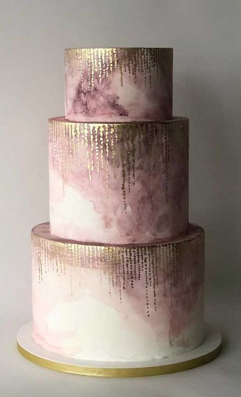 50 pretty and unique wedding cakes, wedding cake ideas, wedding cake , wedding cake ideas 2019, wedding cake ideas rustic, unique wedding cake designs, luxury wedding cake ideas, elegant wedding cake, modern wedding cake designs, wedding cake pictures gallery #weddingcake #weddingcakes Mauve Wedding Cake, Wedding Cake Ombre, Wedding Cakes Elegant, Cake Style, Purple Wedding Cakes, Wedding Cake Pictures, Mauve Wedding, Luxury Wedding Cake, Themes Wedding