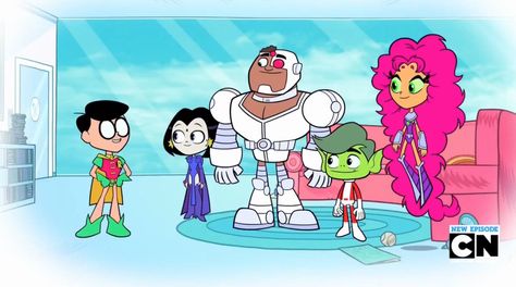 Teen Titans Go! Season 2 Episode 12 - "Baby Hands" the old New Teen Titans classic Starfire And Beast Boy, Teen Titans Go Robin, Go Back In Time, Teen Titan, Raven Teen Titans, Beast Boy, Teen Titans Go, Baby Hands, Young Justice