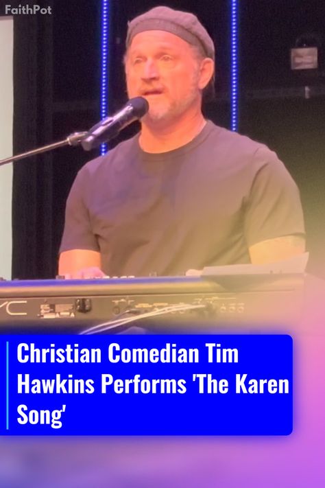 Laughter is the best teacher! 🤣 Comedian Tim Hawkins turned the spotlight onto 'Karen', leaving us rolling in the aisles, and yet, reflecting deeply. Taylor Hawkins Funny, Tim Gunn Quotes, Christian Versions Of Songs, Johnny Hawkins Nothing More, Tim Hawkins Songs, Tim Hawkins, Christian Comedy, Christian Values, Funny Songs