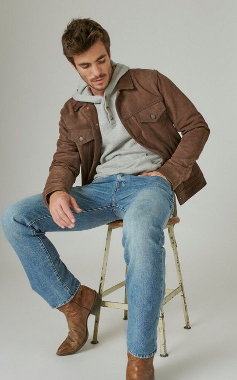 Modern Cowboy Style Men Outfit, Mens Church Outfit, Cowboy Boots Outfit Mens, Khaki Outfit Men, Modern Cowboy Style Men, Mens Western Outfits, Mens Cowboy Boots Outfit, Urban Cowboy Style, California Cowboy