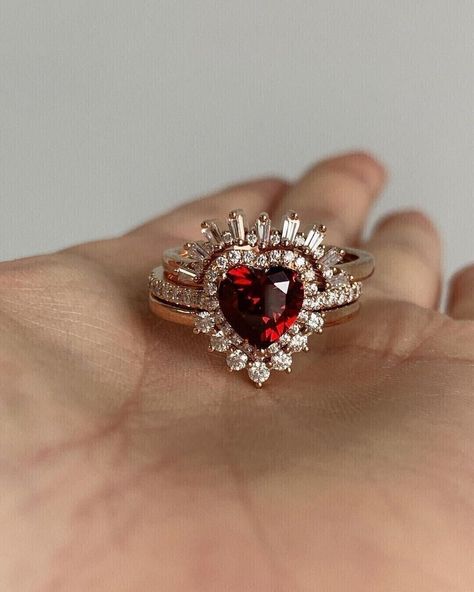 This Wedding Bands item by AksharJewels has 92 favorites from Etsy shoppers. Ships from India. Listed on 09 Aug, 2024 Luxury Ruby Ring, Garnet Wedding Ring Set, Enagement Ring, Ruby Diamond Engagement Ring, Garnet Wedding Rings, Trio Ring Set, Trio Ring, Cute Engagement Rings, Ring Proposal