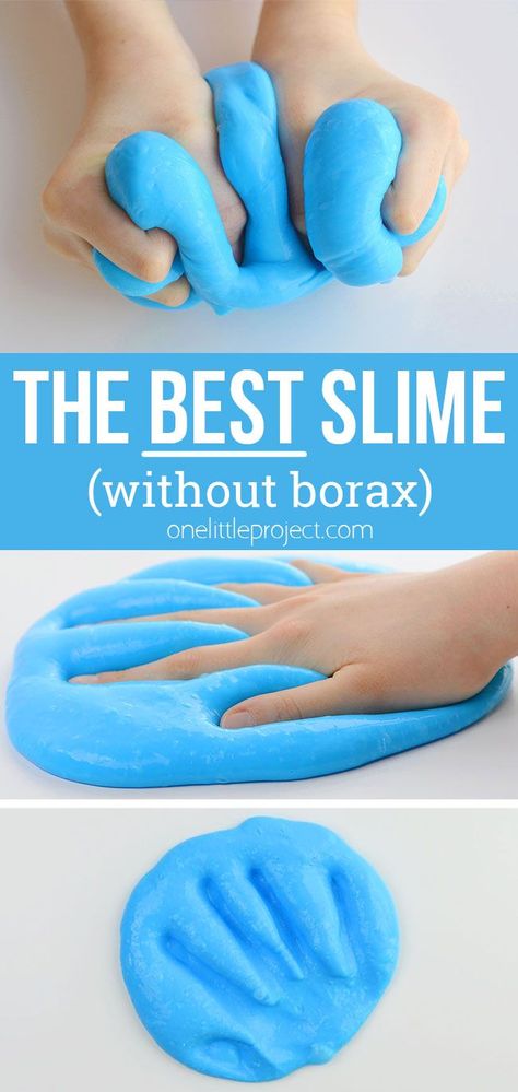 This slime recipe without borax is SO AWESOME. This recipe makes perfect slime every single time with only 4 ingredients! What a super fun kids activity! Friend Games, Make Slime For Kids, Slime Without Borax, Cool Slime Recipes, Fluffy Slime Recipe, Borax Slime, Free Slime, Contact Solution, Slimy Slime