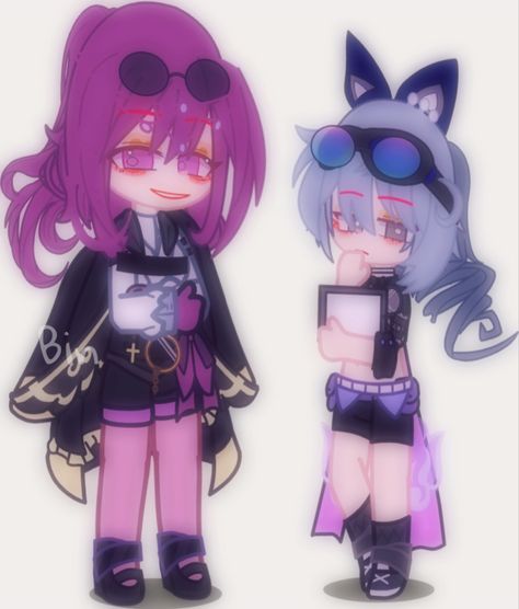 Kafka Gacha Club, Honkai Impact Gacha Club, Gacha Club Characters Code, Honkai Star Rail Gacha Club, Silver Wolf Honkai Star Rail, Silver Wolf Honkai, Mushroom Clothes, Gacha Club Designs, Genshin Ocs