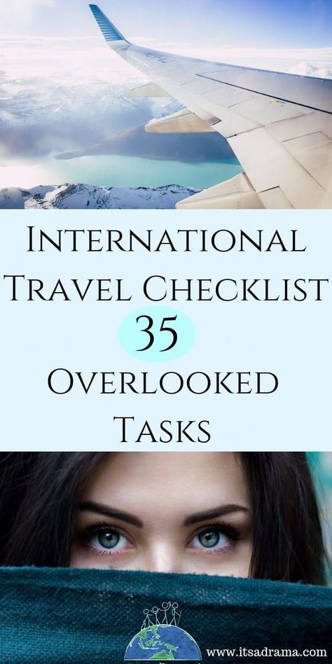 Apps For International Travel, Things To Pack For International Travel, Travel To Usa Checklist, Things To Do Before Traveling Internationally, Europe Trip Checklist, How To Make A Travel Itinerary, Best Packing List Travel, International Checklist Travel, Italy Travel Tips Packing Lists