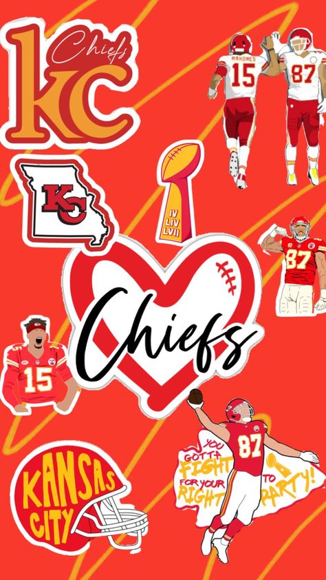 chiefs wallpaper!! #chiefs #kansascity #kansascitychiefs #wallpaper #cute #football #nfl #fyp Kansas City Chiefs Craft, Chiefs Crafts, Chiefs Wallpaper, Travis Taylor, Kc Chiefs Football, Kansas City Chiefs Football, Chiefs Football, Wallpaper Cute, Kc Chiefs