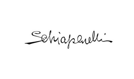 Schiaparelli Logo, Eccentric Clothes, Branding Suite, Jewelry Editorial, Famous Logos, Elsa Schiaparelli, Font Inspiration, Grafic Design, Bullet Journal Writing