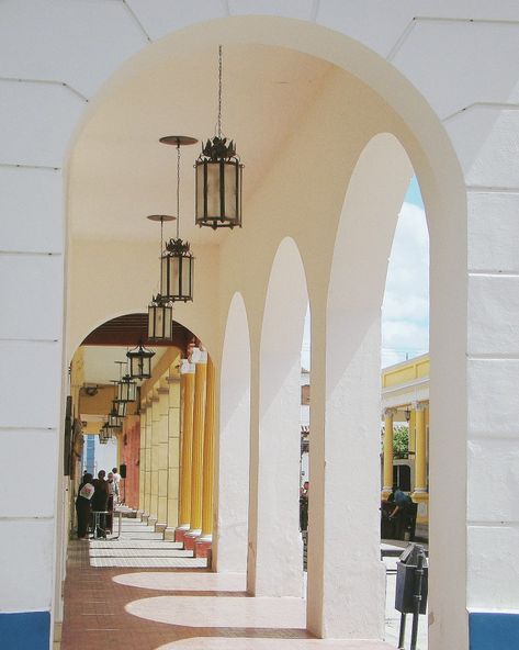 Arch ways in colonial houses Holguin Cuba, Holguin, 2024 Vision, Old Town, Cuba, Vision Board, Travel