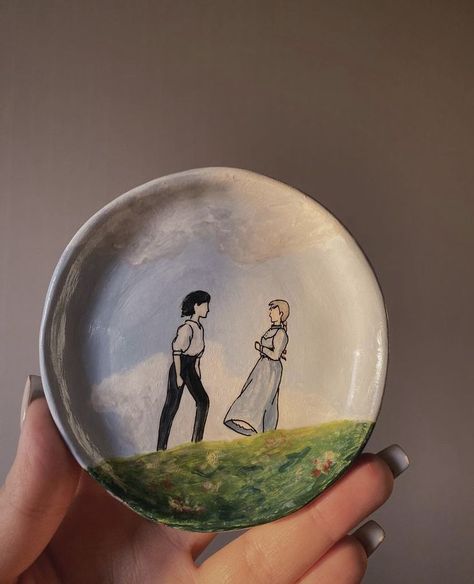 Howls Moving Castle Clay Art, Howls Moving Castle Ceramic, Howls Moving Castle Pottery, Howls Moving Castle Clay, Howls Moving Castle Cake, Anime Ceramics, Ghibli Ceramics, Ghibli Pottery, Pottery Cafe