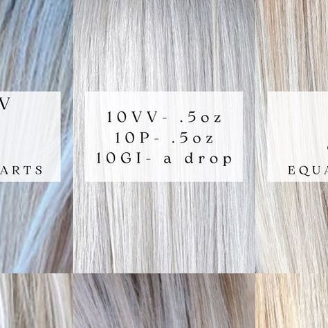 Redken on Instagram: "Shades EQ bright blonde formulas ✨ by @hairbymadisoncarlisle 🇺🇸 She shares: "These formulas work best for clients who are lifted to at least a level 9. If your client isn't lifted to a level 9, you will need to adjust your formulation to the level of lift." #HairLovesShadesEQ" Icey Blonde Toner Formula Shades Eq, White Hair Toner Formula Shades Eq, Shades Eq Icy Blonde Toner, White Blonde Toner Formula Redken, White Blonde Shades Eq Formula, Bright Blonde Shades Eq Formula, Level 7 Shades Eq Formulas, Redken Shades Eq Formulas Blondes, Blonde Formulas