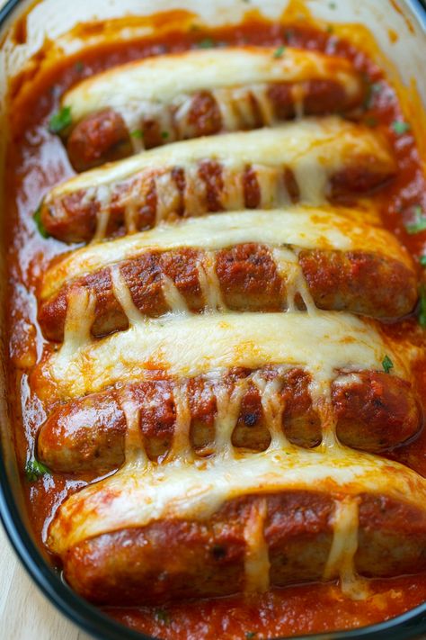 Cheesy Stuffed Italian Sausage Stuffed Italian Sausage, Sausage Sandwich Recipes, Sausage Sliders, Stuffed Sausage, Italian Sausage Recipe, Italian Sausage Sandwich, Carribean Food, Sausage Sandwiches, Pork Chop Dinner