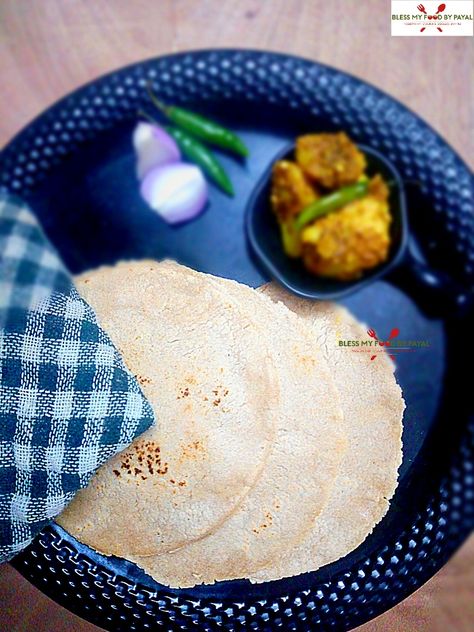 100% oats roti | weight loss roti recipe | healthy oatmeal flatbread - Bless My Food By Payal Oatmeal Flatbread Recipe, Oats Roti Recipe, Oatmeal Flatbread, Gluten Free Roti, Oats Idli, Oatmeal Flour, Oat Flour Recipes, Chapati Recipes, Inflammatory Recipes