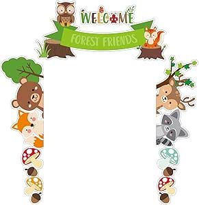 Gilprop Classroom Door Border Under the Sea Door Border Woodland Friends Animal Door Border Classroom Door Trim Bulletin Board Set for Kids Teachers School Home Classroom Door Decor(Woodland Friends) Woodland Creatures Classroom Theme, Forest Friends Classroom Theme, Infant Room Daycare, Classroom Door Decor, Home Classroom, Bulletin Board Sets, Door Decorations Classroom, Woodland Friends, Old Room