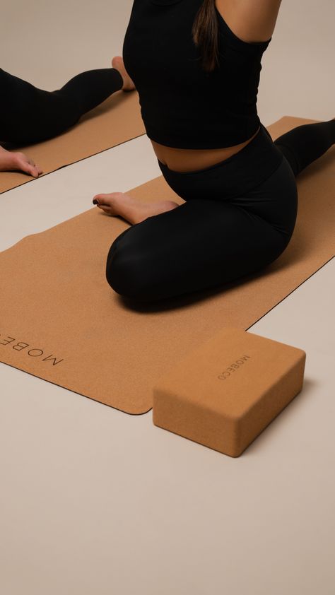 Discover high-quality yoga mats, straps, and blocks at our one-stop yoga shop. Elevated Lifestyle, Yoga Tools, Business Stock Images, Cork Yoga Mat, Yoga Kit, Yoga Branding, Yoga Bolster, Yoga Photos, Yoga Props