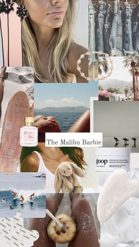 Malibu barbie <3 Barbie Aesthetic, Beach Art Painting, Malibu Barbie, Aesthetic Desktop Wallpaper, Summer Theme, Inspirational Wallpapers, Summer Feeling, Summer Dream, Background Pictures