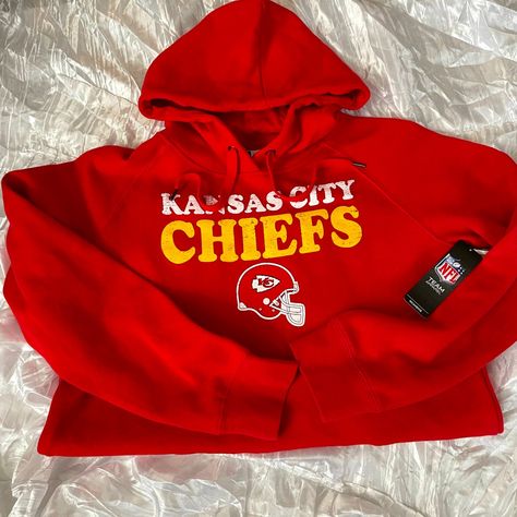 Women’s Chief’s Hoodie. Brand New With Tags Kc Chiefs Clothing, Chiefs Clothing, Chiefs Hoodie, Kc Chiefs, Kansas City Chiefs, Colorful Hoodies, Kansas City, Kansas, Nfl