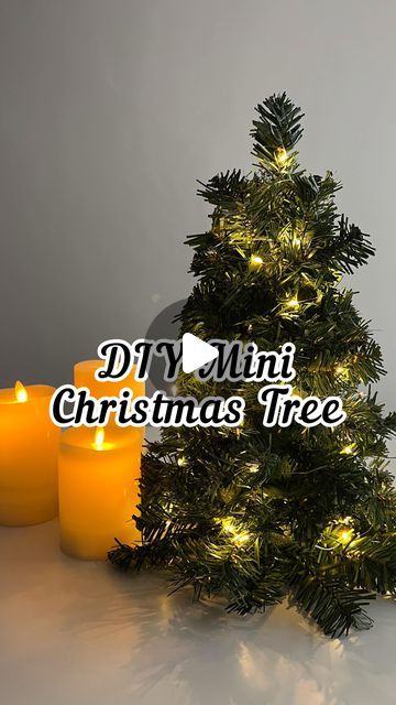 How To Make A Small Christmas Tree, Decorating Mini Christmas Trees, Diy Mini Christmas Tree Ideas, Mini Christmas Tree Ideas Decoration, Dollar Tree Mini Christmas Tree Ideas, Mini Tree Decorations Ideas, Christmas Tree On A Budget, Mini Christmas Tree Ideas, Diy Mini Christmas Tree