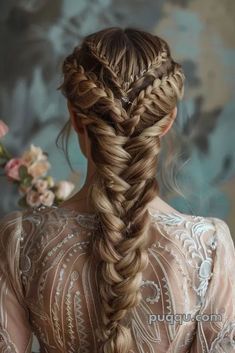 Ren Fair Hairstyles, Type 2c Hair, Elf Hair, Tail Hairstyle, Celtic Hair, Fishtail Braid Hairstyles, Braided Hairdo, Long Hair Tips, Gerard Butler