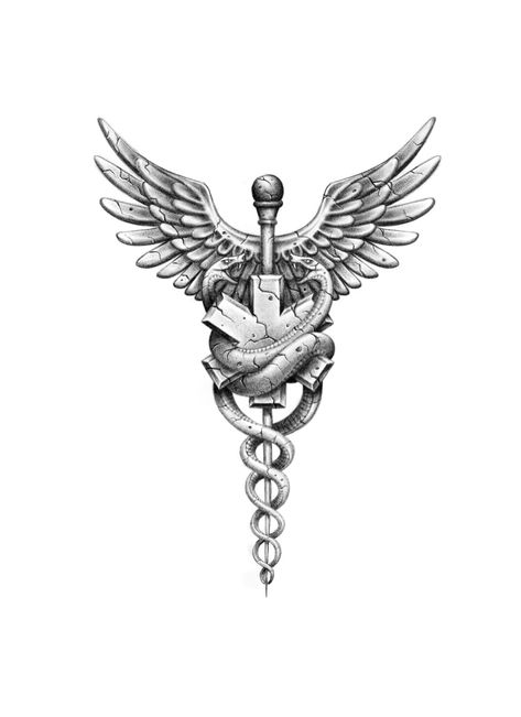 Navy Corpsman Tattoo, Tattoos For Paramedics, Emt Tattoos For Men, Star Of Life Tattoo Ems, Tattoo Ideas Medical, Ambulance Tattoo, Paramedic Wallpaper, Star Of Life Tattoo, Anesthesia Tattoo