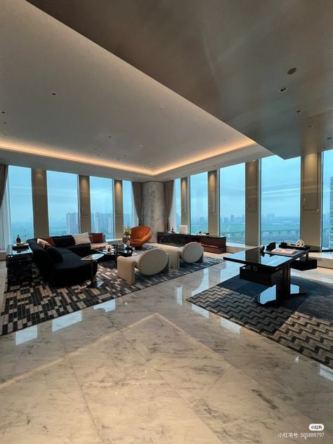 Millionaire House, Chinese Luxury, Japan House Design, Joey Badass, Penthouse Interior, Luxury Villa Design, Apartment In Dubai, Cool Room Designs, Space Aesthetic