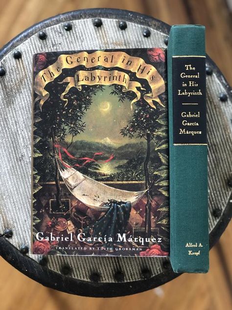 Vintage Copy "The General in His Labyrinth" by Gabriel Garcia Marquez | First American Edition The General In His Labyrinth, Looking For Alaska Book, Alaska Young, John Green Books, Historical Fiction Novels, Looking For Alaska, Gabriel Garcia Marquez, Young Life, Dale Carnegie