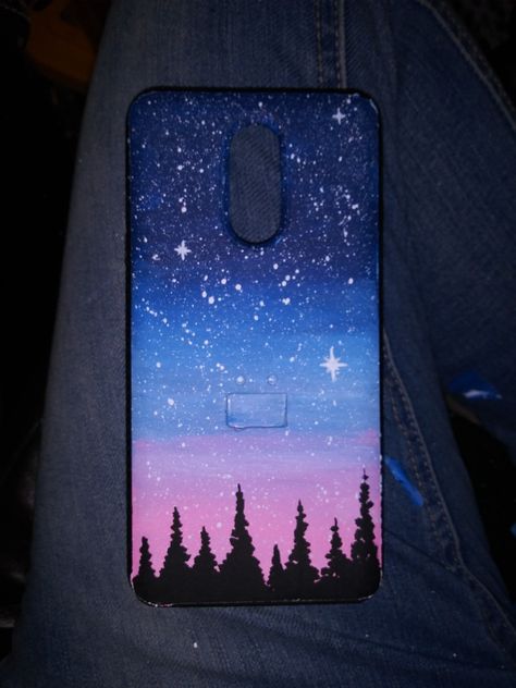 Handmade Cases Paint, Mobile Cover Diy Handmade Painting, Cute Mobile Cover Painting Ideas, Mobile Cover Painting Ideas, Painted Phone Case Diy Acrylic, Handmade Mobile Cover, Custom Phone Cases Diy, Calculator Design, Art Competition Ideas