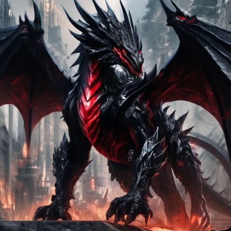 Dark Dragon Wallpaper, Black Dragon Fantasy Art, Demonic Dragon, Dragon Pfp, Armored Dragon, Cool Dragon Pictures, Dragon Shadow, Dragon Transformation, Spirit Dragon