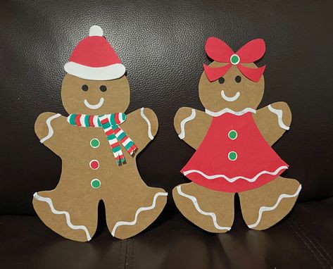 Ginger Man Crafts For Kids, Ginger Bread Man Craft, Gingerbread People Crafts, Ginger Bread Men Decorating, Ginger Bread Men Crafts, Gingerbread Man Arts And Crafts, Gingerbread Arts And Crafts For Kids, Gingerman Crafts Kids, Christmas Crafts Gingerbread Man