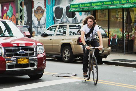 Keen Boots, Metal Beam, Big Camera, Urban Bicycle, Bike Messenger, Urban Cycling, Yellow Cabs, Fixie Bike, Fixed Gear Bike