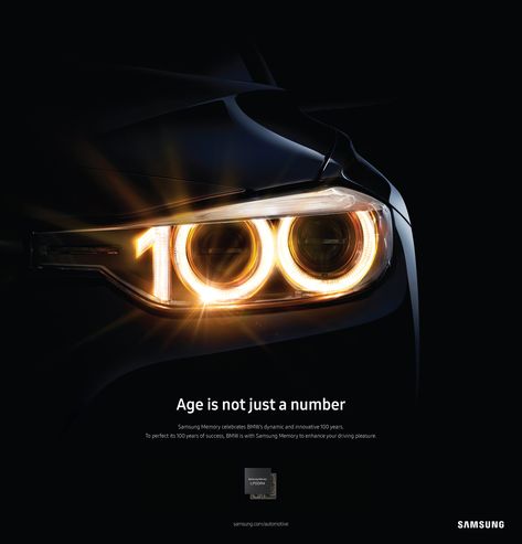 Samsung Memory: Age is not just a number | Ads of the World™ Minimal Ads Design, Cars Creative Ads, Car Ads Creative Advertising Ideas, Creative Automobile Ads, Car Features Creative Ads, Funny Advertising, Car Print Ads, What Is Fashion Designing, Car Advertising Design