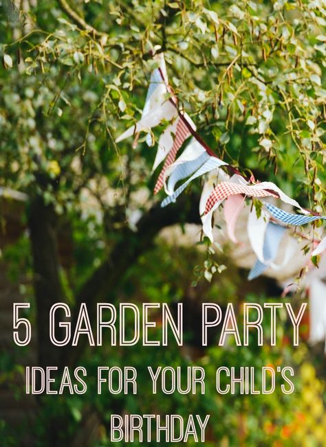 Kids Gardening Party, Family Budgeting, Garden Party Ideas, Garden Diy On A Budget, Diy Party Crafts, Outdoors Birthday Party, Birthday Decorations Kids, Outdoor Birthday, Garden Party Decorations