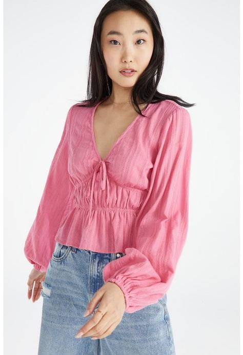 Pink blouse designs