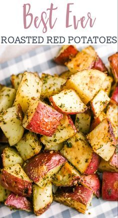 Buttery Red Potato Recipes, Roasted Red Potatoes Oven, Red Potatoes Roasted, Red Skin Potatoes Recipe, Rv Oven, Baked Red Potatoes, Tartiflette Recipe, Red Potato Recipes, Red Skin Potatoes