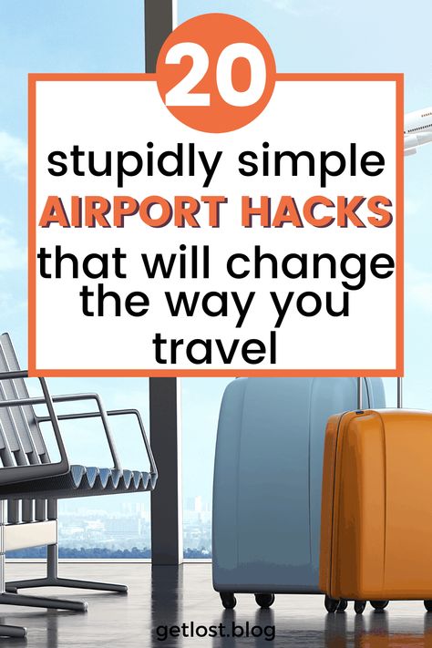 20 Airport Hacks That Will Change The Way You Travel Airport Hacks, Airport Check In, Travel Hacks Airplane, Air Travel Tips, Travel Life Hacks, Airport Tips, Essentials Aesthetic, Travel Essentials Men, Airline Travel