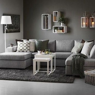 nice grey living room ideas Grey Living Room Ideas Color Schemes, Dark Grey Couch Living Room, Gray Sofa Living, Living Room Colour Schemes, Dark Grey Living Room, Grey Walls Living Room, Grey Sofa Living Room, Modern Farmhouse Living Room Decor, Grey Couch Living Room