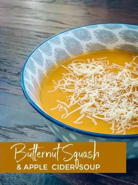 Squash Soup With Apple, Butternut Squash Soup Crockpot, Squash And Apple Soup, Butternut Squash Apple Soup, Butternut Squash Apple, Butternut Soup, Pumpkin Beer, Apple Soup, Pumpkin Soup Recipe