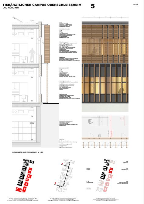 Wood Louver Facade, Vertical Louvers Facade Detail, Double Skin Facade Detail, Wood Facade Detail, Facade Detail Section, Architecture Portfolio Cover, Louvers Design, Timber Facade, Architecture Pattern