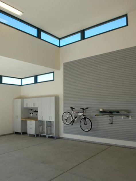 Easy Garage Storage, Garage Windows, Glass Garage Door, Hgtv Dream Home, Interior Remodel, Garage Interior, Garage Storage Organization, Garage Gym, Garage Design