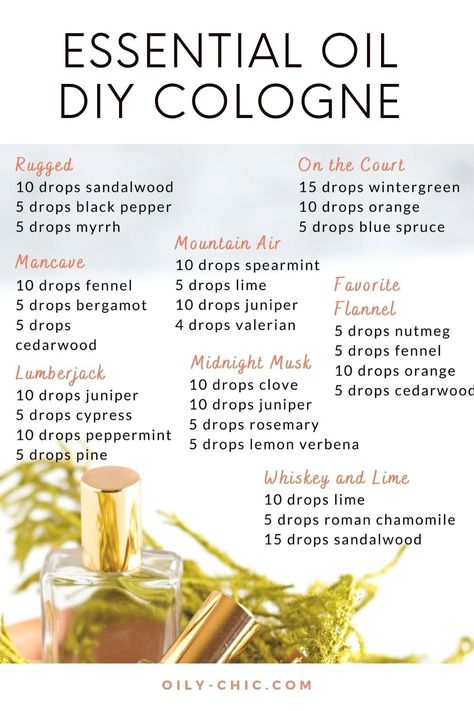 Cologne Recipe Essential Oils, Masculine Scents Essential Oils, How To Make Cologne Last Longer, Pheromone Perfume For Women Diy, How To Make Cologne, Diy Cologne For Men, Essential Oil Perfume Blends Recipes, How To Make Pheromone Oil, Diy Fragrance Oil Perfume Recipes