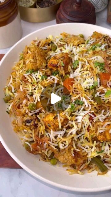 fitness motivation on Instagram: "Veg Dum Biryani Recipe😍 Biryani Series❤️

An absolute delight for all the vegetarians out there!! Who doesn’t like Biryani, especially when you can make it from the comfort of your home! Today’s recipe is a quick Vegetable Dum Biryani.!❤️

#foodiesfood_court #vegbiryani #paneerrecipes #biryani #biryanirecipe #paneerbiryani #explorepage #trending #rice #indianrecipes #easyrecipes #vegrecipes #paneerpulao #vegpulao #pulao" Veg Dum Biryani Recipe, Veg Pulao Recipe, Dum Biryani Recipe, Paneer Pulao, Vegetable Biryani Recipe, Paneer Biryani, Food Reels, Veg Pulao, Veg Biryani