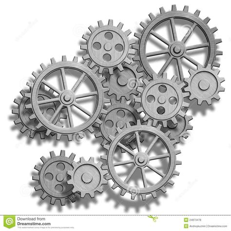 Abstract Mechanical Gears On White. Engineering Co Royalty Free ... Gear Drawing, Gear Tattoo, Steampunk Tattoo, Mechanic Tattoo, Clock Gears, Mechanical Gears, Steampunk Crafts, Biomechanical Tattoo, Gear Wheels