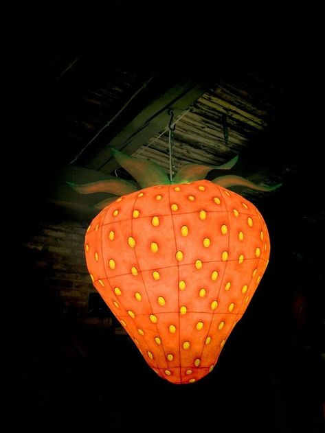 Strawberry Lamp, Rooms Decoration, Grunge Room, Electronic Gifts, Pretty Lights, Things I Love, House Room, Dream Spaces, Dream Rooms