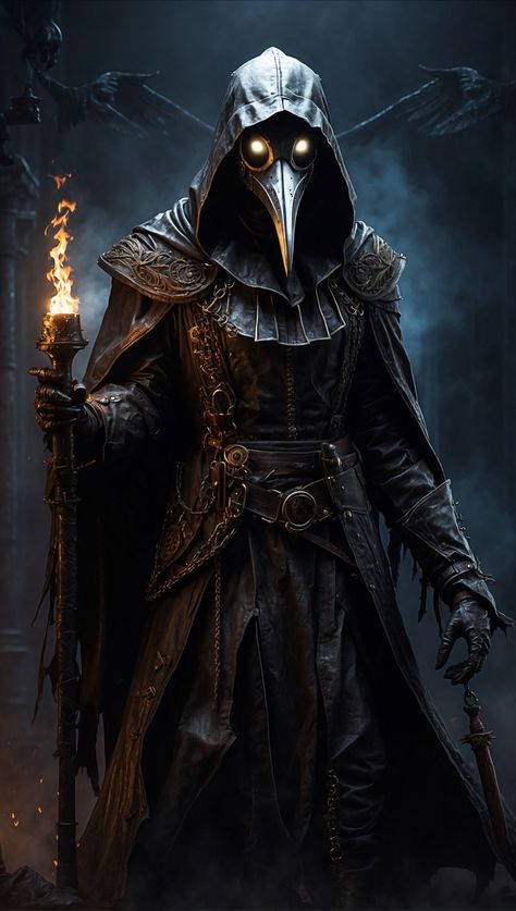 Plauge Doctor Wallpapers, Plague Doctor Wallpaper Iphone, Plague Doctor Art Dark, Plague Doctor Anime, Dnd Plague Doctor, Dnd Masked Character, Plague Doctor Character Design, Plague Doctor Wallpaper, Plague Doctor Aesthetic