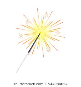 Sparklers Illustration, Sparkler Illustration, Sparkler Drawing, Watercolor Fireworks, Cute Facebook Cover Photos, Fireworks Art, New Year Art, Watercolor Flower Art, Winter Art