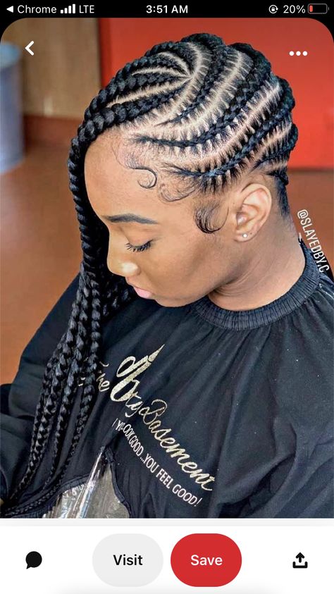 Ghana Braids Hairstyles, Trendy We Fryzurach, Lemonade Braids Hairstyles, Kim Kardashian Hair, Lemonade Braids, Feed In Braids Hairstyles, Side Hairstyles, Ombré Hair, Girls Hairstyles Braids